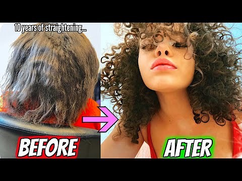 MY CURLY HAIR ROUTINE! How I Fixed My Damaged Hair | Krazyrayray