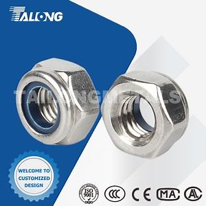 [Hot Item] Center Self Lock Nut Self Locking Nut M3 Nuts Self-Lock Stainless Steel Fastener