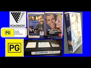 Closing to what women want vhs Australia ex-rental retail edition roadshow (2000)