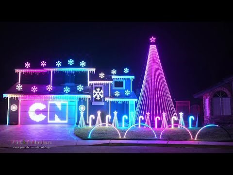 Cartoon Network HD US Christmas Idents 2021 🎄 Christmas Lightshow