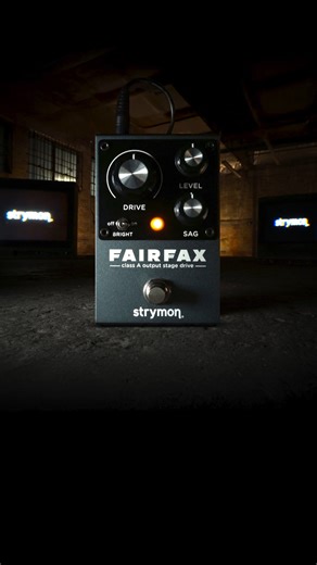 Strymon on Instagram: "We've never built anything quite like this before. Fairfax isn’t just another gain pedal - it’s a different approach to pedal overdrive altogether. Inspired by a little known tube device from the ‘60s that powered a number of classic rock anthems, we’re using it to kick off a new line of fully analog pedals called Series A, which we plan on using as an outlet for our analog engineers' creative designs going forward. Taking the ‘60s Herzog® tube drive from Garnet Amps as th