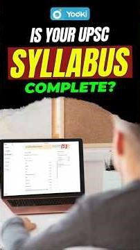 📘 UPSC Syllabus Confusion Ends! | Interactive Tracker Explained