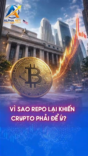 Crypto không sợ tin xấu, crypto sợ thiếu thanh khoản. Repo cho biết điều đó trước tiên #Crypto #Forex #Trade #TinTuc #Bitcoin | Cộng Đồng Alpha Net