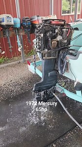 7.9K views · 89 reactions | 1972 Mercury 65hp in-line 3cyl 2-stroke with x2 carbs. Outboard Madness #outboardmadness | Outboard Madness | Facebook