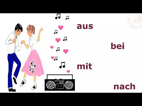 Dativpräpositionen Lied /Datives Prepositions Song