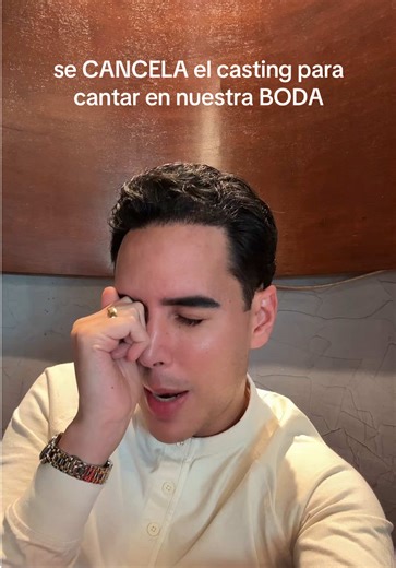 Se CANCELA el casting para cantar en la #boda de #untalfredo ?! #unatalboda 😭