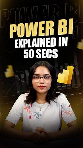 Power BI Explained in 50 Secs! | Intellipaat #shorts
