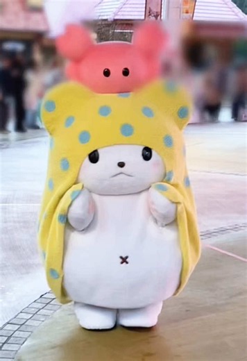 眠たいね、かわいいね — まるもふびよりのモップ（ハーモニーランド）