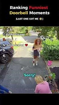 Ranking The Funniest Doorbell moments caught on Camera! 😂📸