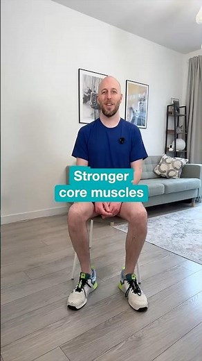 Seated Core Exercises for Seniors — No Floor Work, No Equipment Needed