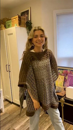 Easy Peasy Two Rectangles Poncho