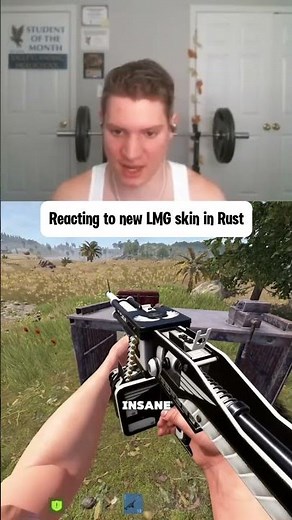 First ever HMLMG skin in Rust #rust #rustupdate #hmlmg #rustskin #nomercyrust
