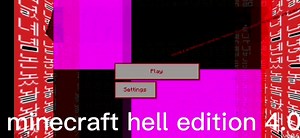 minecraft hell edition 4.0