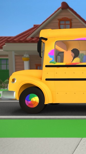 The Wheels on the BIRTHDAY BUS 🎉! Happy Birthday CoComelon! #cocomelon #shorts