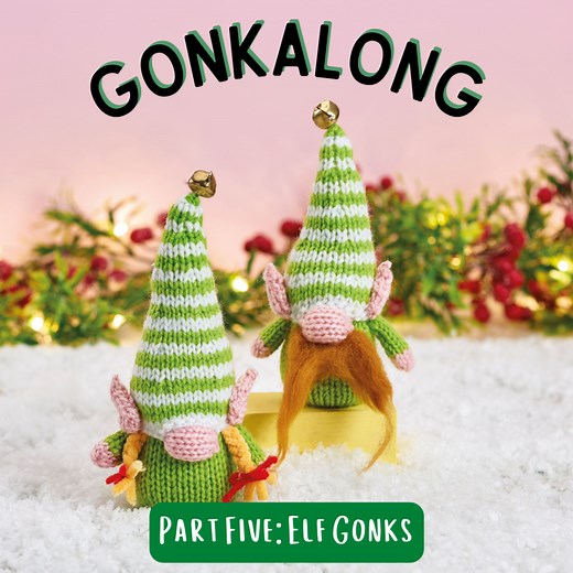 Gonkalong Part Five: Elf Gonk Knitting Pattern | Knitting Patterns | Let's Knit Magazine
