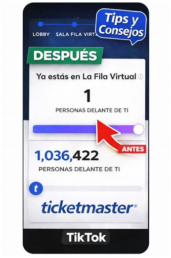 Tips para la fila virtual de Ticketmaster y Opera GX