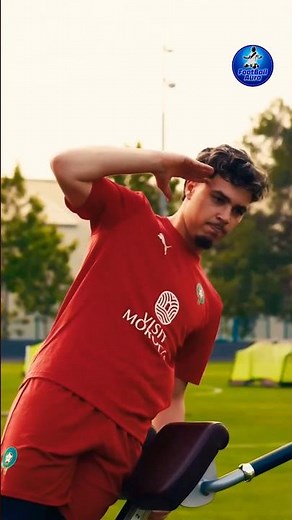 تداريب مكثفة لعناصر المنتخب الوطني المغربي في المعسكر استعدادا لكأس العالم بأمريكا 🇲🇦🏆#المغرب