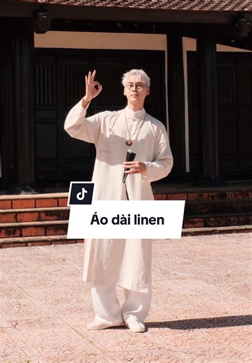 Áo Dài Nam Linen Mới Siêu Đẹp Cho Mùa Hè