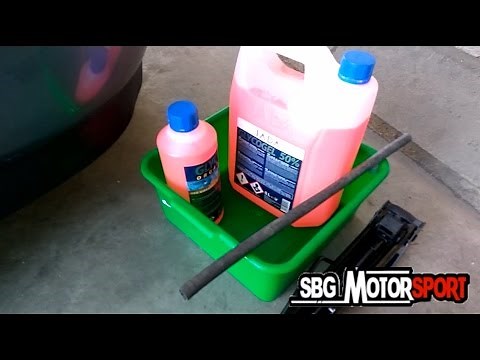 CÓMO CAMBIAR EL ANTICONGELANTE || SBG MOTORSPORT