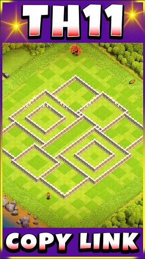 Unbeaten TH11 WAR + CWL Base Layout 🔥Clash of Clans