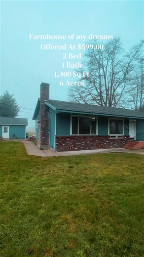 Looking for space, peace, and farmhouse charm? 🌿 6 acres with outbuildings, perfect for a hobby farm, gardening, and fruit trees—quiet country living while staying close to schools and shopping. This one’s for you 👏 Gracie Pittullo Broker | Windermere Real Estate 709 E Yelm Avenue | Yelm, WA 98597 Office: (360) 458-3855 | Cell: (253) 348-0561 ✉️graciepittullo@windermere.com Helping you find your way home Listed by Holly Kappert | Yelm Windermere #fyp #foryou #pnw #washington #realestate