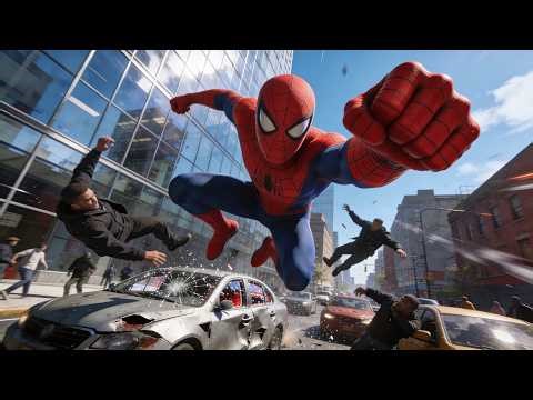 🛑Spider-Man 2 Zero Crimes Remaining New York City Patrol Live