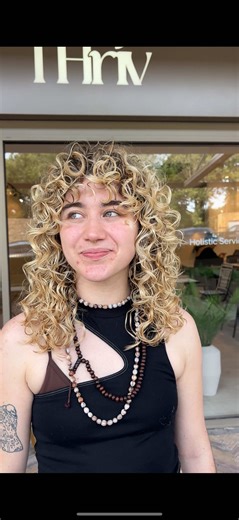 Curly Hair Transformation at Thriv Salon in Cardiff