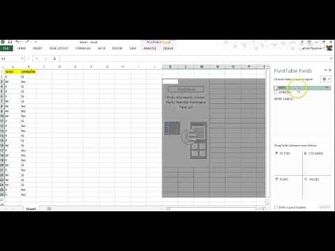 Cómo hacer una tabla de contingencia con Excel