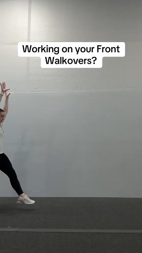 Workin on your Front Walkovers. Try these Drills! #frontwalkovertutori.... | Coachrosie
