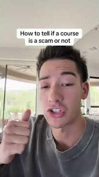 How to tell if a course is a scam or not #course #ecommerce