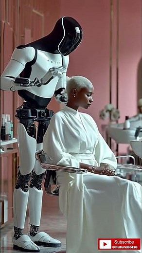 This Gen3 Robot Is Real — And It’s Cutting Hair! 🤖💈