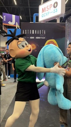 Cebolinha ganhou um Sansão e o final é surpreendente! #shorts