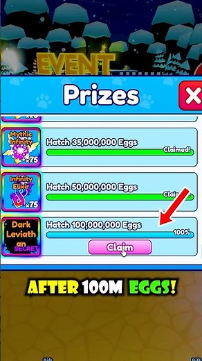 I Hatched 100M EGGS 🥚and Got this... in Bubble Gum Simulator INFINITY😱