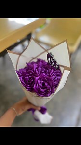 😚💜 #trendingreel #flowercreations | Menu creations