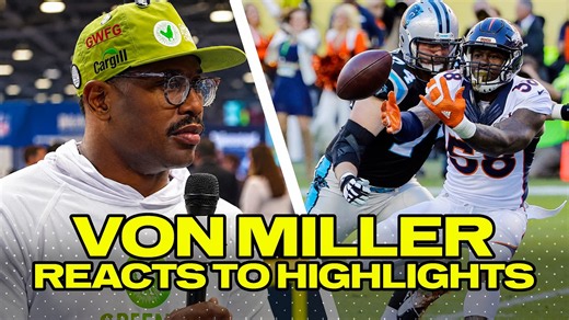 Von Miller REACTS to Von Miller Highlights!