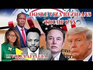 PRI VIZA REZIDANS TRUMP LAN DESANN, GRO AKIZASYON SOU DEPITE CHERFILUS, MUSCADAIN KAMPE RRD