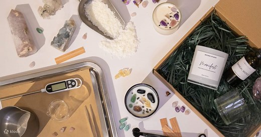 Crystal Candle Making Workshop by WICKKA STUDIO - Klook Singapore