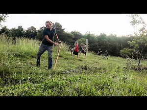We Did This All By Hand || Making Hay With Scythes
