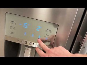 How to Lock Samsung Fridge Key & Child LOCK