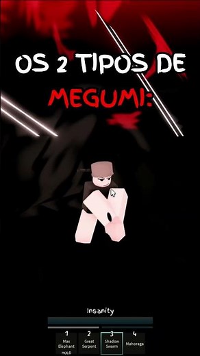 OS 2 TIPOS DE MEGUMI #jujutsushenanigans #jujutsushenanigansmemes #jujutsu