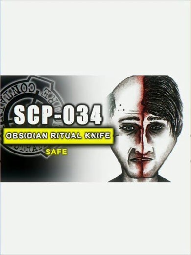 Scp-034 "Obsidian Ritual Knife." Edit || #scpfoundation #scp034 #obsidianritualknife