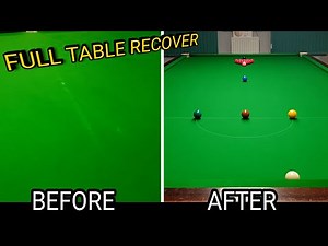 Snooker Table New Cloth | Snooker Table