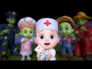 Zombie Is Coming Song | Zombie Finger Family | Boo Kids Song & Nursery Rhymes