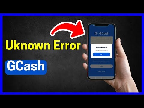 Fix GCash Uknown Error
