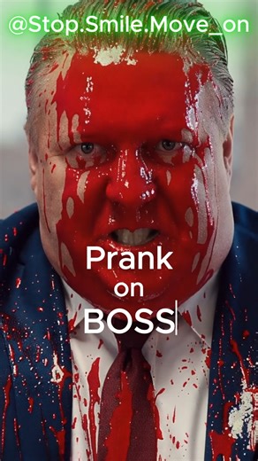Prank on the BOSS🎁🔥😀 #funny #comedy #prank