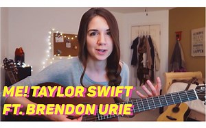 用吉他弹唱你霉新歌ME! Taylor Swift ft. Brendon Urie 吉他教学教程