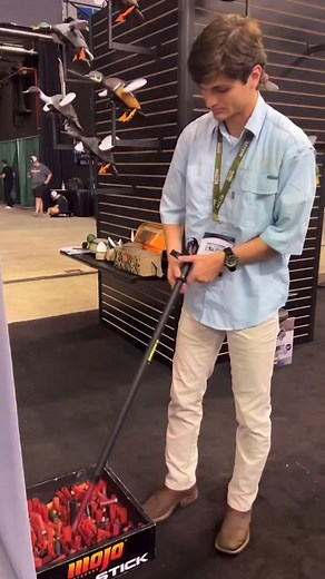 23K views · 4.2K reactions | Pick Stick PRO. Never pick up a shell again. Stronger magnet to pick up more shells. Upgraded handle for comfort and convenience. An all new Rake-Off function to slide off shells. #MOJOOutdoors #MOJOTV | Mojo TV | Facebook