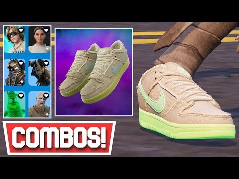 *NEW* BEST NIKE SB DUNK LOW 'MUMMY' KICKS COMBOS! | Fortnite