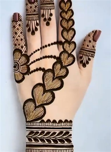 Easy Arabic Mehndi Design Trick
