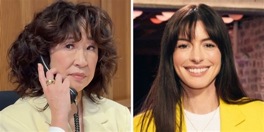 Anne Hathaway and Sandra Oh Hilariously Recreated This Iconic 'Princess Diaries' Scene